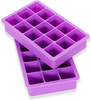 15 Colorful Silicone Ice Cube Tray