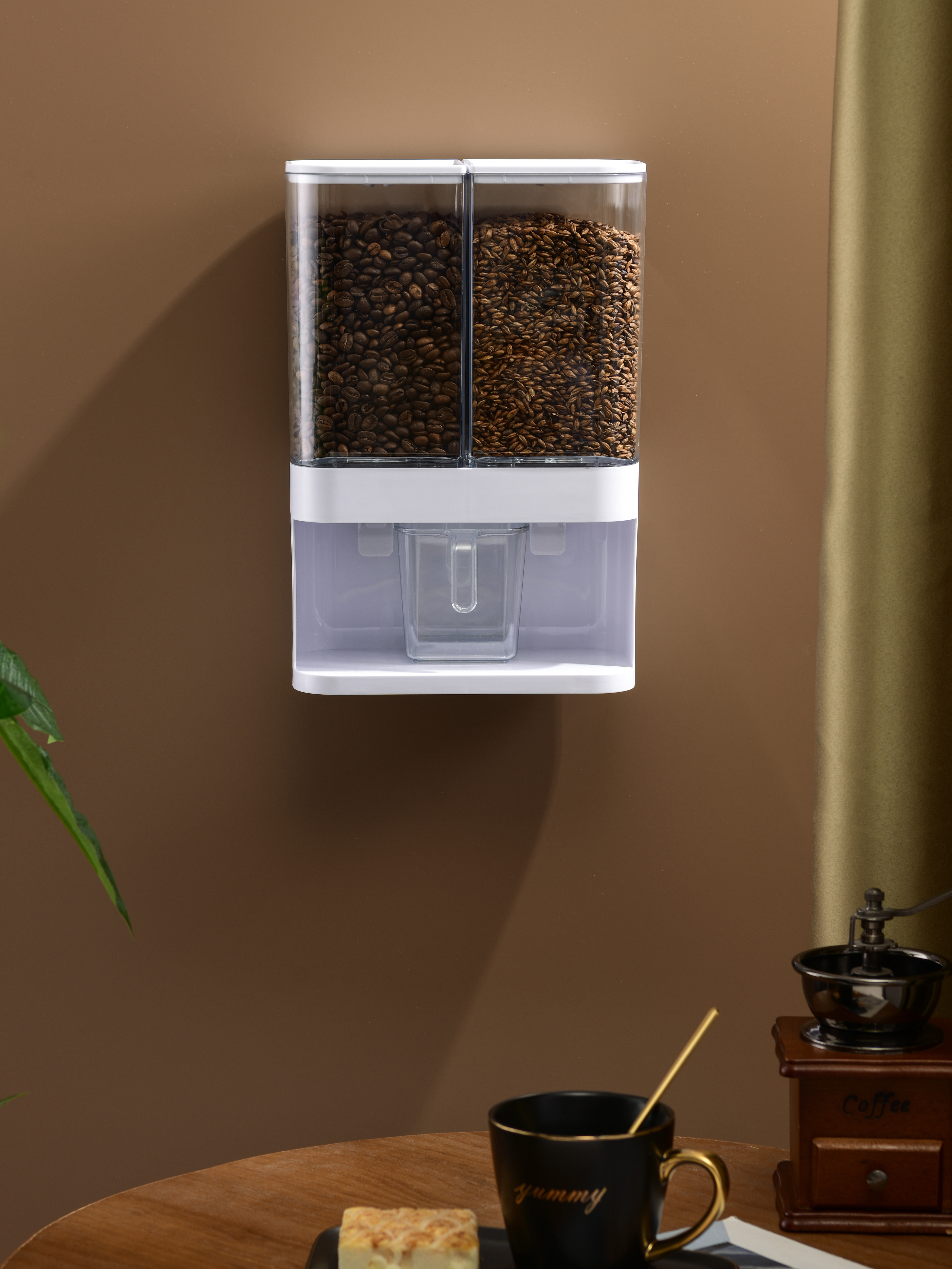 Hanging Airtight Food Container Kitchen Wall