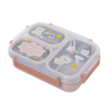 Kids Bento Lunch Box 3 Compartments Lunch Box Kids Stainless Steel Bento Box