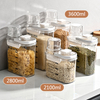 Plastic Airtight Home Kitchen Food Storage Dry Food Cereal Storage Container