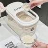 Eco-Friendly Modern Dust Proof Rice Container Dispenser for Cereals Plastic Storage Container with 15kg Capacity