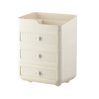 Household Large Cosmetics Storage Rack Multi-Layer Dustproof Cosmetics Storage Box