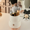 Wholesale Desktop Makeup Brush Storage Bucket Pen Holder Transparent Acrylic Box Rotating Cosmetic Storage bucket