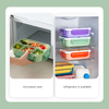 Leak Proof Toddler Bento Box with 4 Compartments BPA Free Dishwasher Safe Lunch Container