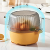Kitchen Strainer Colander Bowl Set, Double-Layer Plastic Fruits Vegetable Washing Basket Detachable