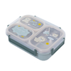 Kids Bento Lunch Box 3 Compartments Lunch Box Kids Stainless Steel Bento Box