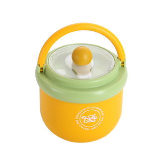 Stainless Steel Food Packing Storage Box with Spoon Breakfast Thermal Jar