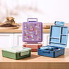 Bento Lunch Box LeakProof Lunch Box Containers for Adult Kids With Leakproof Divider Utensil Set LunchBox Multiple Compartments