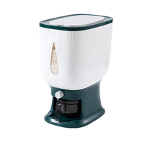Multifunctional Plastic Rice Dispenser Large Capacity Storage Dry Food Storage Containers