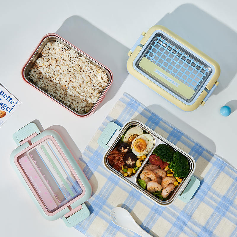 FY00001112单双层手提不锈钢饭盒 (10)