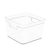 Bulk Transparent Fridge Storage Boxes with Handles