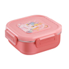 School 3 Compartments Food Packaging Containers Bento Box Lunch Box