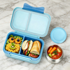 Kids BPA Free Plastic Lunch Box with Compartments Microwaveable Portable Salad Dinner Container School