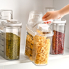 Plastic Airtight Home Kitchen Food Storage Dry Food Cereal Storage Container