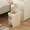 Plastic Kitchen & Bathroom Garbage Can with Foot Pedal Lid Big Size 20L for Home & Office Use
