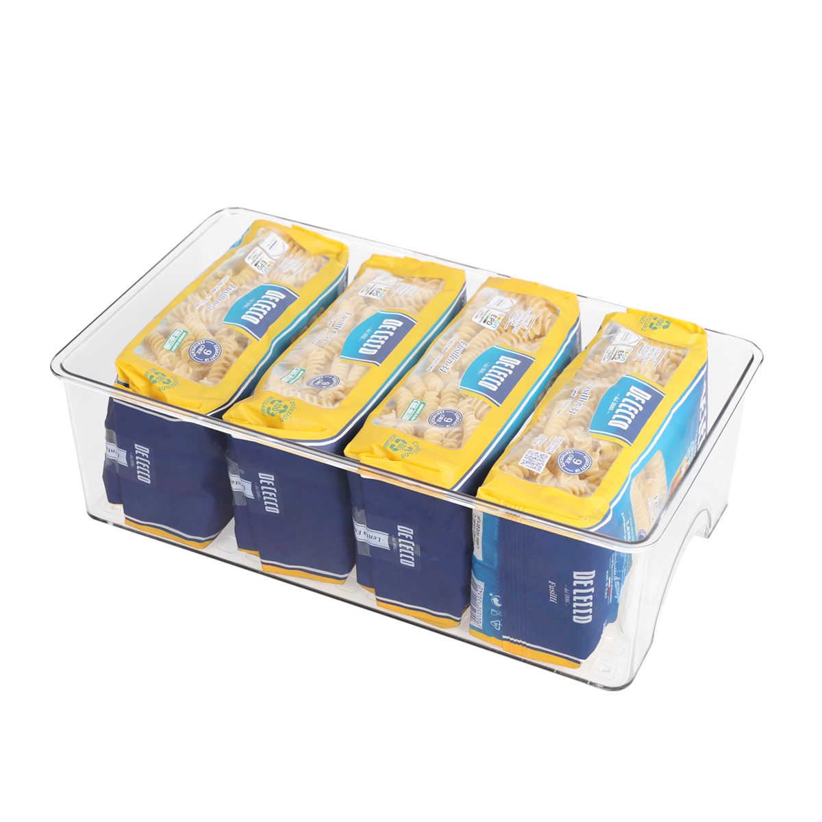 Plastic Multi-functional Fridge Storage Boxes with Handles