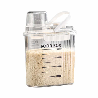 Plastic Airtight Home Kitchen Food Storage Dry Food Cereal Storage Container