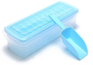 Plastic Easy Release Ice Cube Trays with Lids