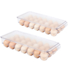 Egg Storage Bins With Lids Set of 2 Pieces