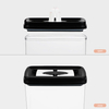4 Pieces PET Airtight Food Storage Containers Set with Locking Lids Food Storage Containers Set Stackable