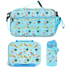 Reusable Lunch Box Set With Insulated Carry Bag Mug And Cutlery Set Stackable Lunch Lunch Box With Picnic Bag