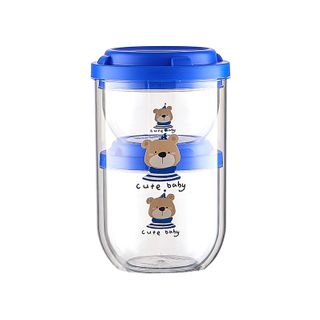 Set of 3 Pcs Cereal Storage Container with Lids,BPA Free Cereal & Dry Food Storage Containers