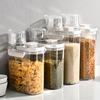 Plastic Airtight Home Kitchen Food Storage Dry Food Cereal Storage Container