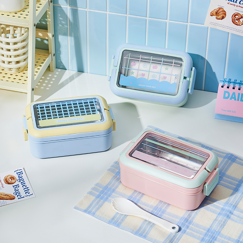 FY00001112单双层手提不锈钢饭盒 (8)