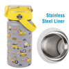 Reusable Lunch Box Set With Insulated Carry Bag Mug And Cutlery Set Stackable Lunch Lunch Box With Picnic Bag