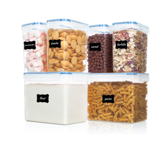 6 Piece Cereal Food Storage Containers