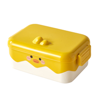Large Food Storage Container Kitchen PP Lunch Bento Box With Handle